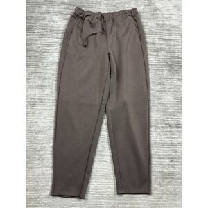 T/S By Thrive Sweatpants Womens Large Brown Pull On Drawstring Tapered‎